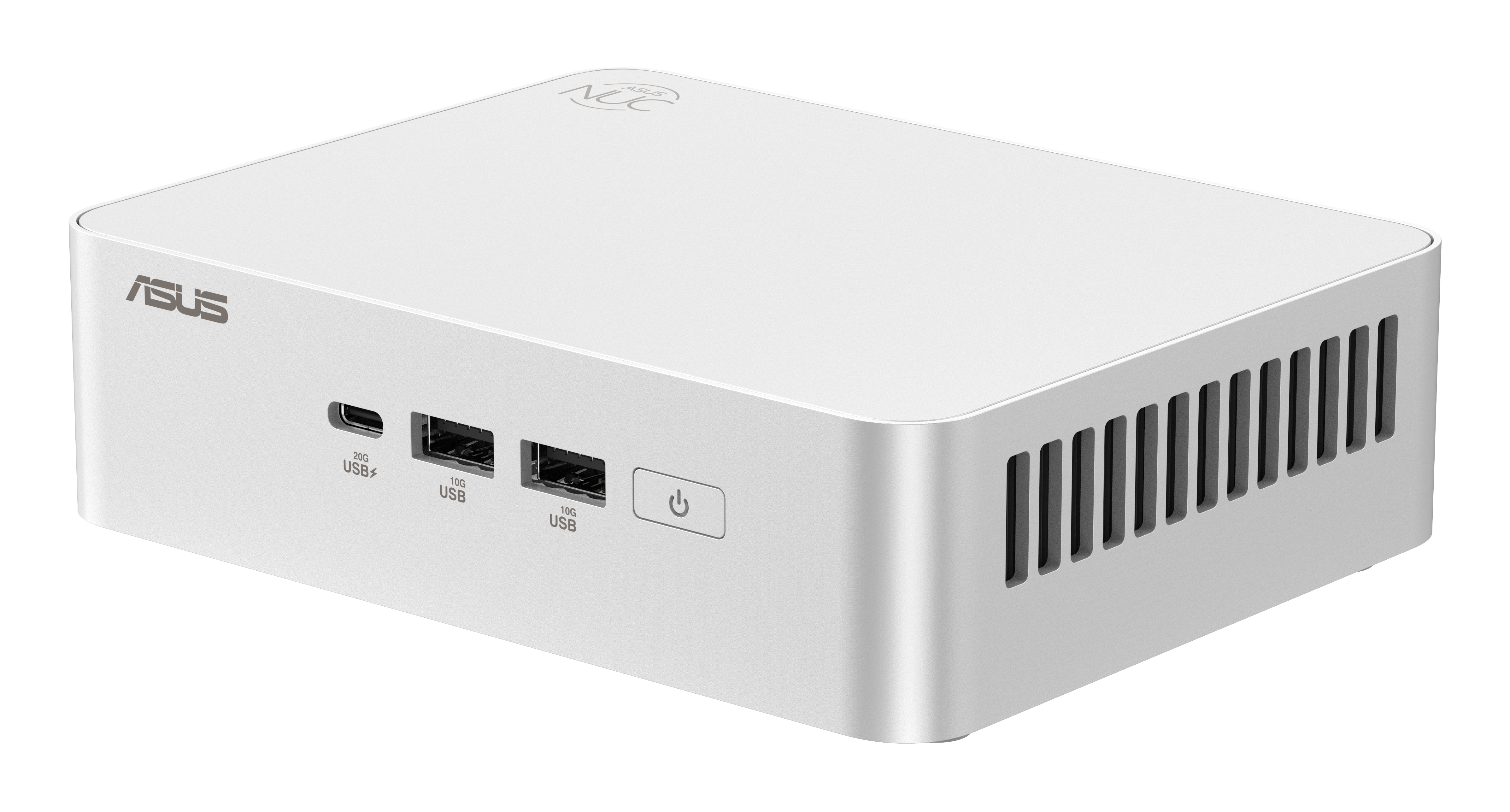 ASUS NUC 15 Pro+ RNUC15CRSU900002 Barebone Mini-PC Intel Core Ultra 9 285H Silber