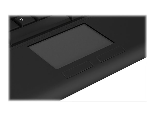 KeySonic ACK-3410 Mini-Tastatur mit Touchpad USB US Schwarz