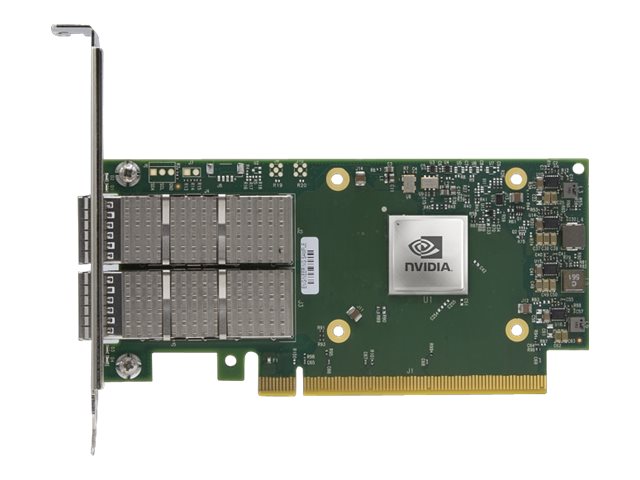 Mellanox ConnectX-6 Dx MCX623106AN-CDAT Netzwerkadapter 100 Gbps Dual-Port QSFP56 PCIe 4.0 x16 Grün