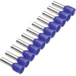 Cimco Aderendhülse Bandware 1.5 mm² 8 mm Teilisoliert Schwarz 18 4506 500 St. (18 4506)