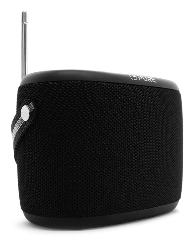 Pure Acoustics Pure Woodland Tragbarer Bluetooth-Lautsprecher Bluetooth 5.1 10 W Schwarz