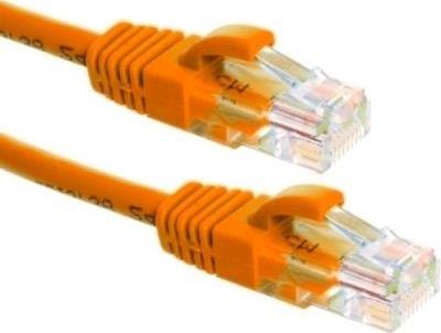 DSIT CAT6a Netzwerkkabel 100% Kupfer - U/UTP - 10 Meter - Orange (DC-U6A6-100)