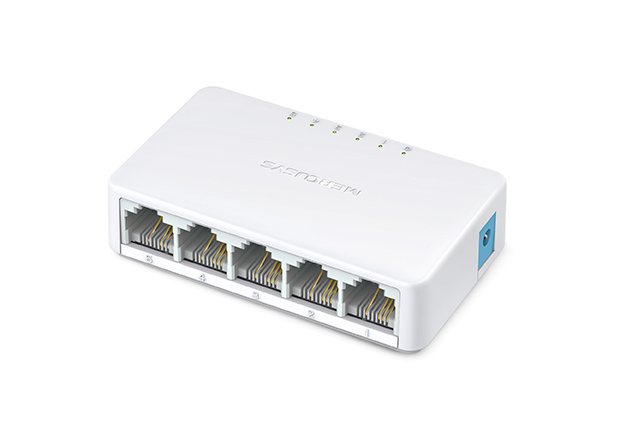 Mercusys MS105 Fast Ethernet Switch 5 Ports Weiß