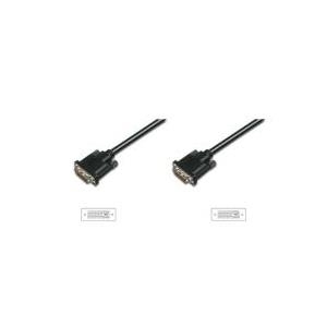 Assmann DVI connection cable. DVI(24+1) M/M. 2.0m. DVI-D dual link. UL. bl (AK-320108-020-S)