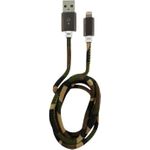 LC-POWER Kabel USB-Lightning-1M-5 1m woodland camo,USB A auf Lightning (LC-C-USB-LIGHTNING-1M-5)