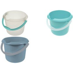 keeeper Putzeimer "mika", rund, 5 Liter, nordic-blue ergonomisch geformter Kunststoff-Henkel, Griffmulde am - 1 Stück (1170568000000)