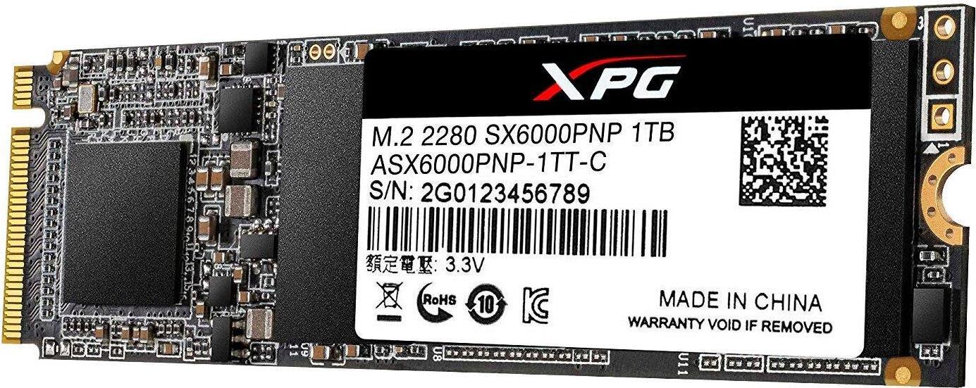 XPG SX6000 Pro 1000 GB PCI Express 3.0 M.2 (ASX6000PNP-1TT-C)