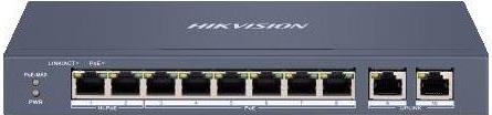Hikvision Digital Technology DS-3E1310HP-EI Netzwerk-Switch Managed Fast Ethernet (10/100) Power over Ethernet (PoE) Grau (DS-3E1310HP-EI)