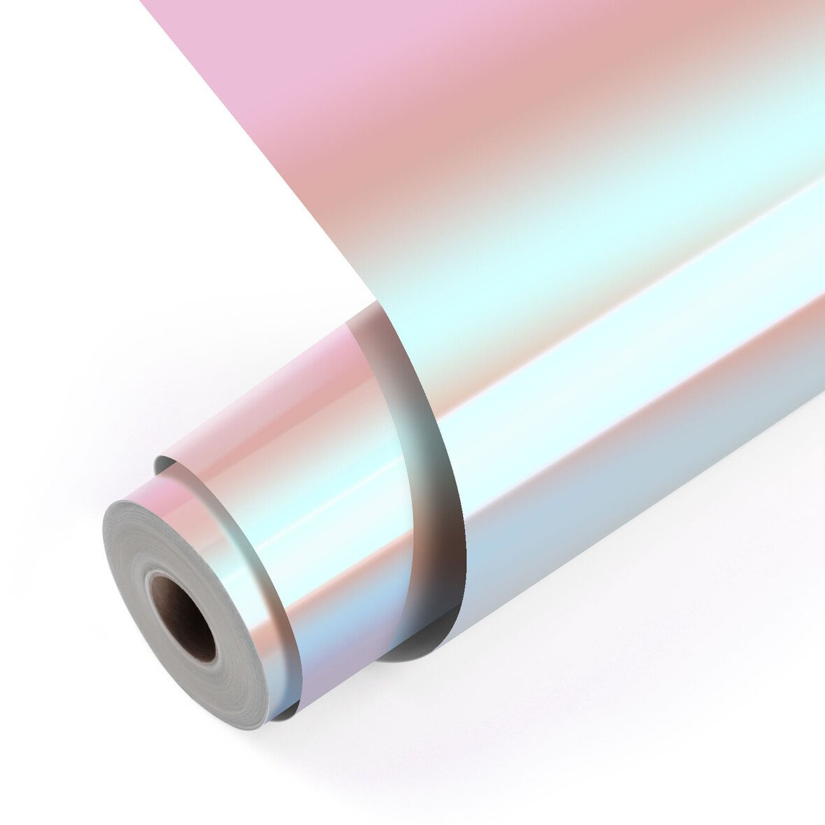 LOKLiK Permanent Adhesive Vinyl Holographic Klebefolie 30,5 x 180 cm Pink
