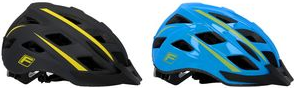 FISCHER Fahrrad-Helm "Urban Montis", Größe: L/XL, blau Innenschale aus hochfestem EPS, verstellbares Innenring - 1 Stück (50454)