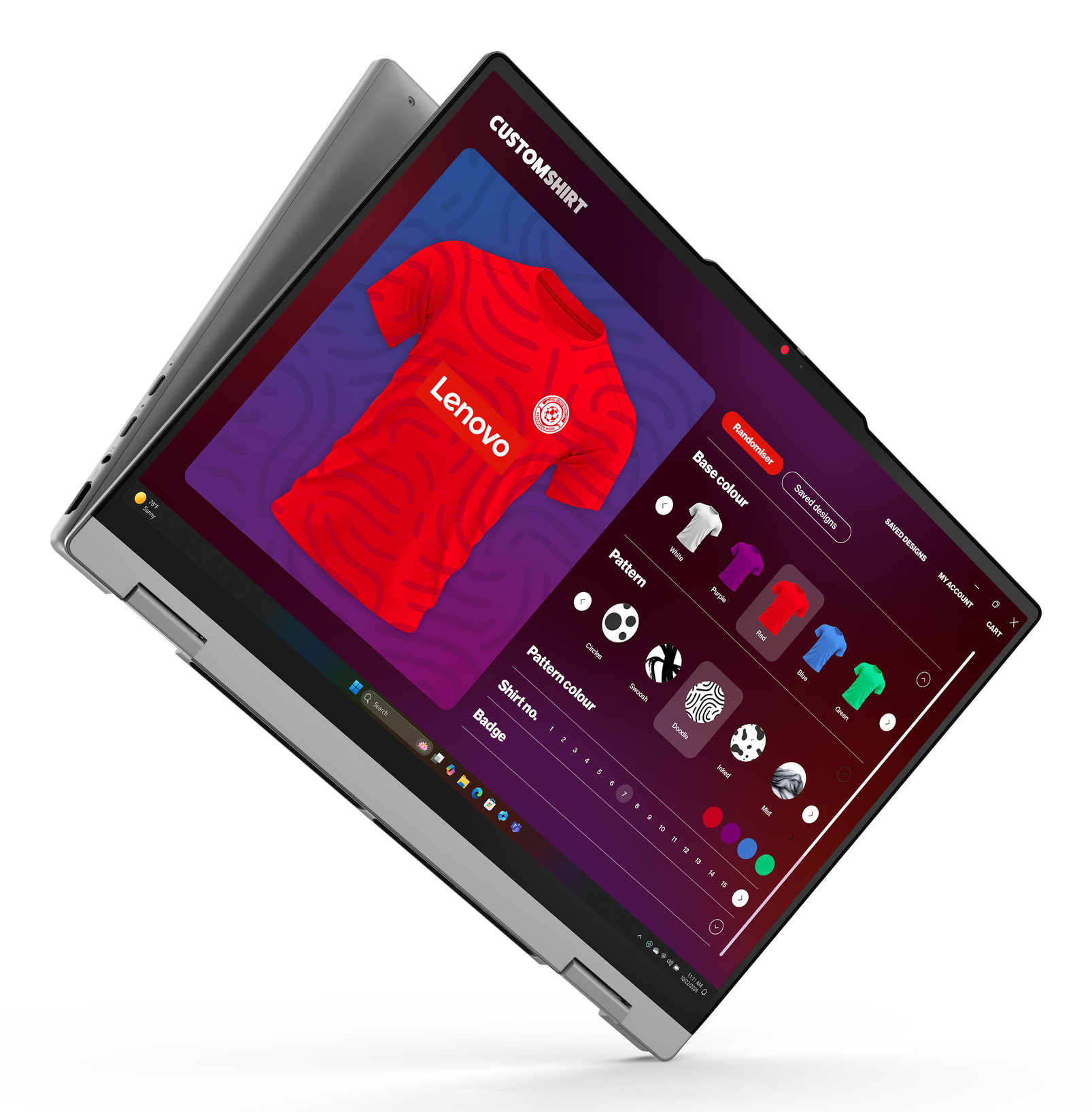 Lenovo IdeaPad 5 2-in-1 15AGP11 15.3" Touch WUXGA Ryzen AI 7 445 16 GB RAM 1 TB SSD Win 11 Luna Grey