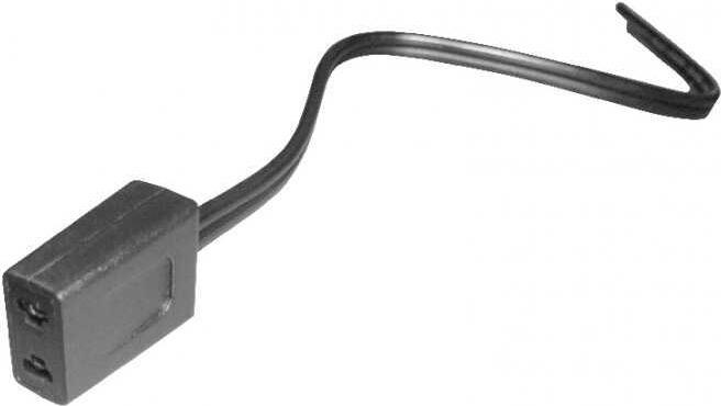 IT-BUDGET Lüfter Anschlusskabel für 230V Ventilatoren - Doppel-Flachstecker an offene Enden (LZ120)