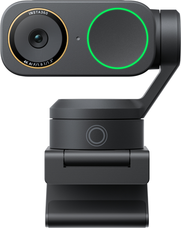 Insta360 Link2 Pro Webcam 3840 x 2160 Pixel USB-C Schwarz