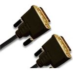 DVI Monitorkabel, Duallink, vergoldet, 24+1pol DVI-D St./St., 5,0 m Hochwertiges Anschlusskabel von Monitoren und Beamern mit DVI-Anschluss an DVI-Grafikkarten (39902905)