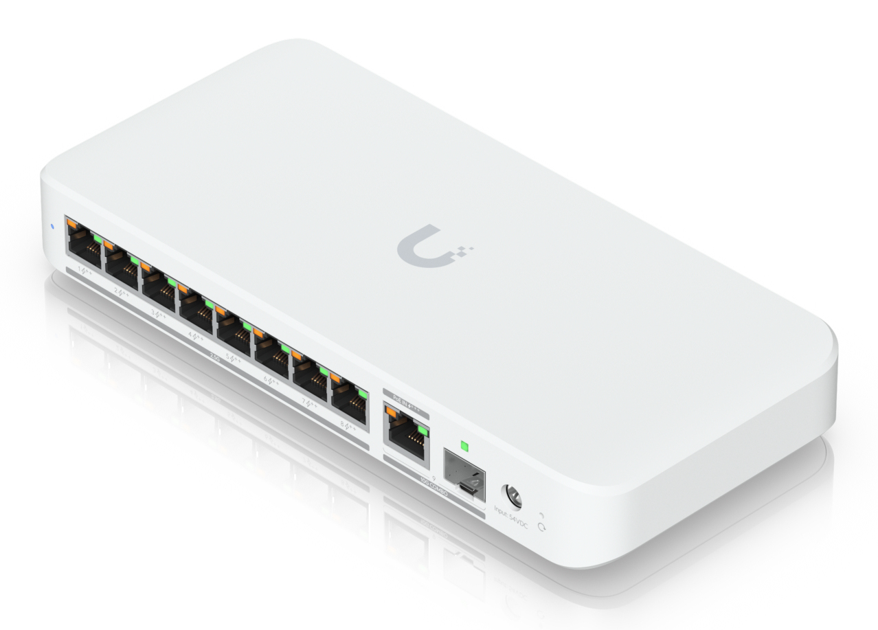 Ubiquiti UniFi Flex 2.5G PoE Managed Switch Weiß