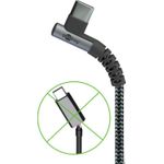 Goobay 64660 USB Kabel 2 m USB 2.0 USB C Schwarz - Grau (64660)