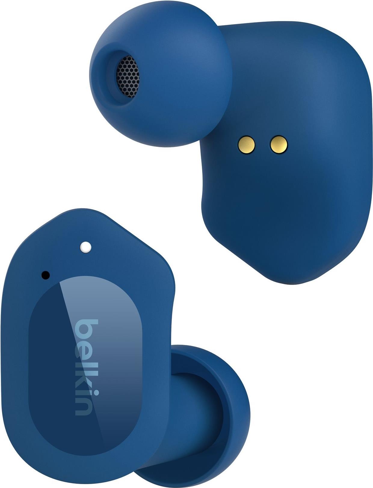 Belkin SoundForm Play True Wireless Kopfhörer Bluetooth Blau