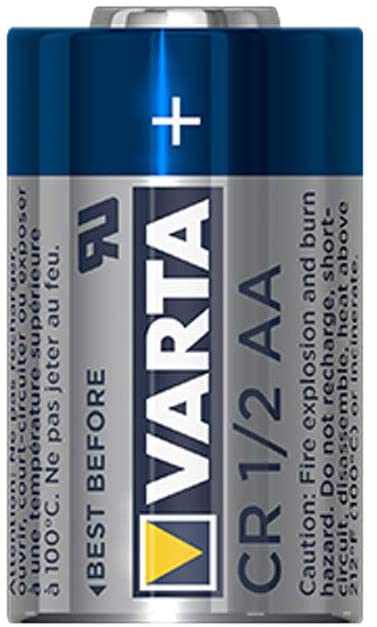 Varta CR1/2AA / 1/2 AA (Mignon) (6127) - Lithium-Mangandioxid Batterie, 3 V (46708)