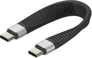 Techly USB4 Gen3 C auf C Flexibles Kabel (ICOC-USBC-FL-U4)