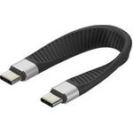 Techly USB4 Gen3 C auf C Flexibles Kabel (ICOC-USBC-FL-U4)