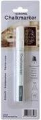 EUROPEL Kreidemarker 6 mm, 1er Blister, weiß mit Rund- oder Keilspitze, Strichstärke: 6,0 mm, - 1 Stück (356505)