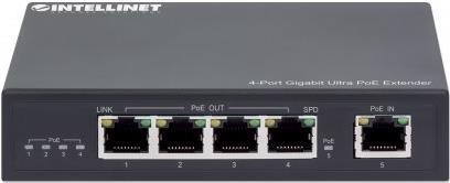 Intellinet IPE-4G90 4-Port Gigabit Ultra PoE Extender (561617)
