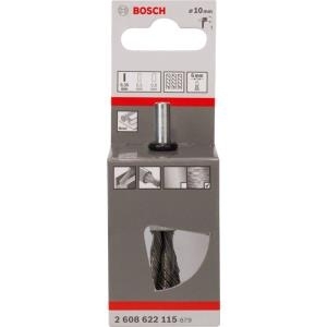 Bosch 2608622115 Pinselbürste Ø 10 mm Stahldraht Schaft-Ø 6 mm 1 St. (2608622115)