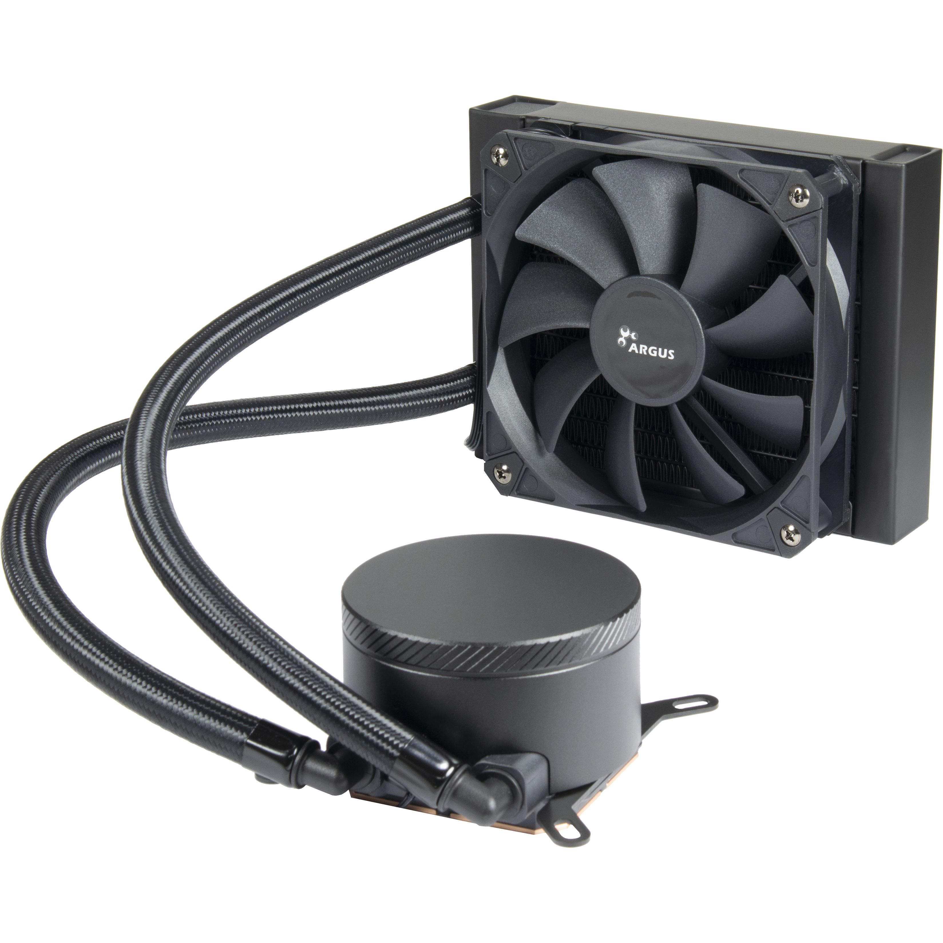 Inter-Tech Argus Iceman B-120 120 mm Schwarz