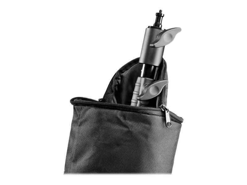 Walimex AIR Jumbo 730 Lampenstativ, Luftgedämpft, 730 cm, 15 kg Traglast, Aluminium, Schwarz