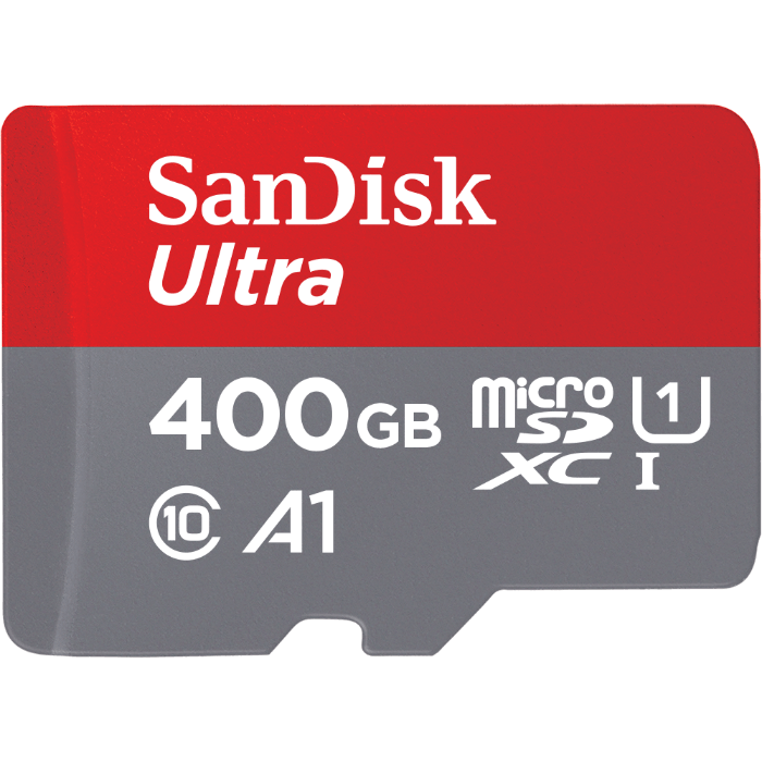 microSDXC 400GB UHS-I mit Adapter (SDSQUAR-400G-GN6MA)