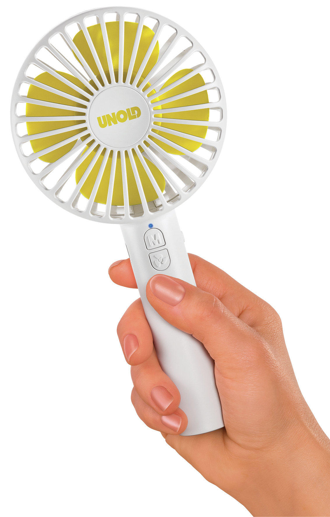 UNOLD Breezy Handventilator 5 W USB Weiß