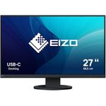 EIZO FlexScan EV2720S-BK, LED-Monitor - (68.5 cm (27 Zoll), schwarz, WQHD, IPS, USB-C, USB-Hub) [Energieklasse D] (EV2720S-BK)