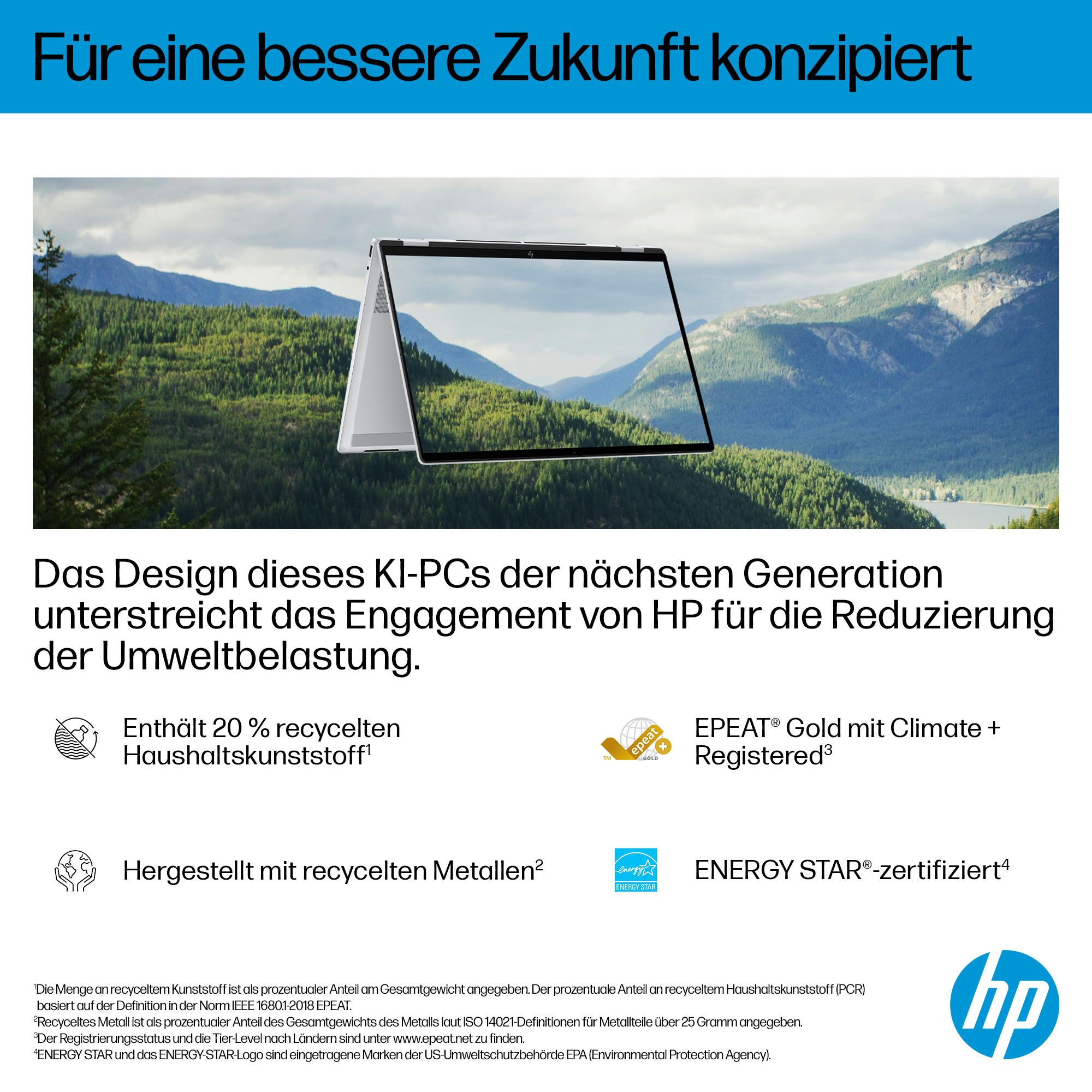 HP OmniBook X Flip 14-fm0154ng 14" 3K OLED Touch Intel Core Ultra 5 226V 16 GB RAM 512 GB SSD Silber