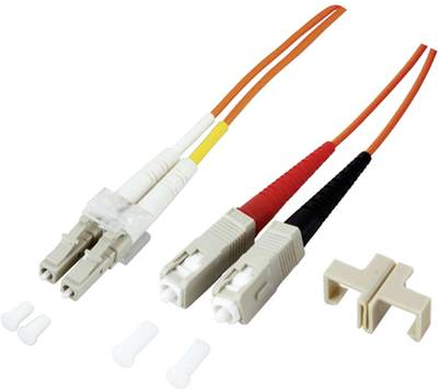 EFB-Elektronik Duplex Jumper LC-SC 50/125µ, OM2, LSZH, orange, 2.0mm, 3m Hersteller: EFB Elektronik (O0320.3)