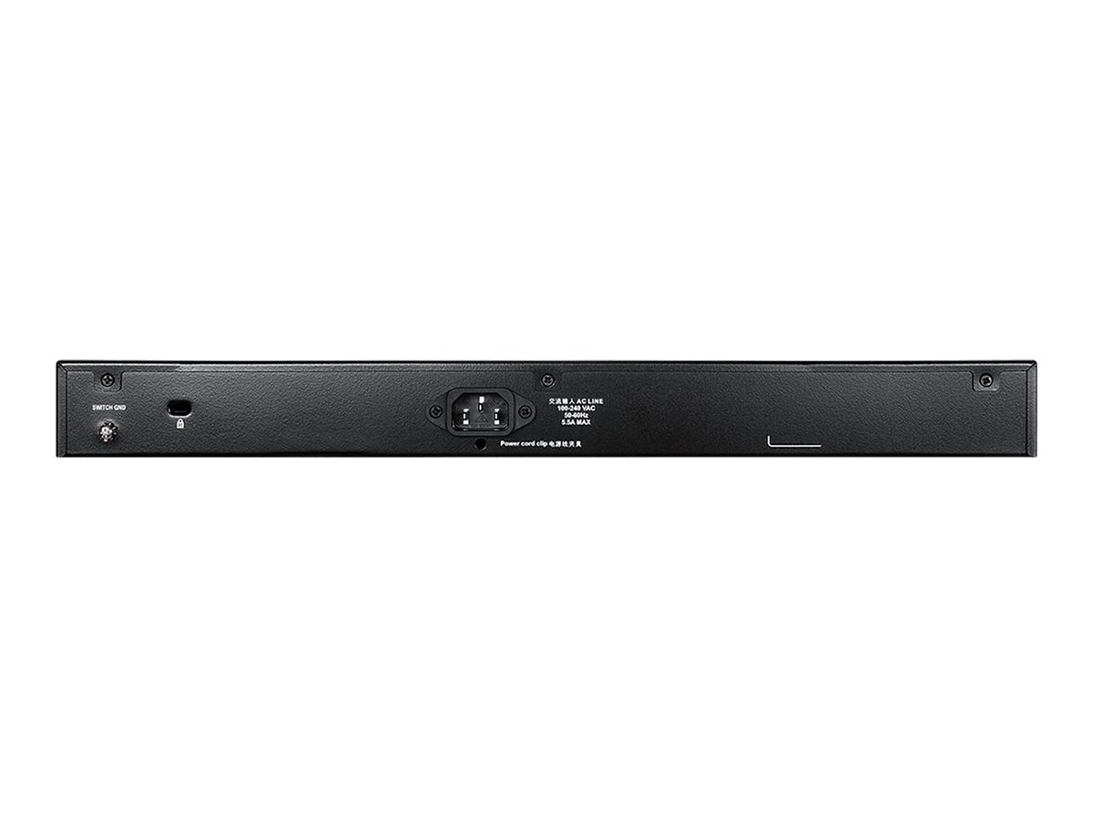 D-Link DGS-1510-28XMP Smart Managed PoE+ Switch 28 Ports Schwarz, Grau