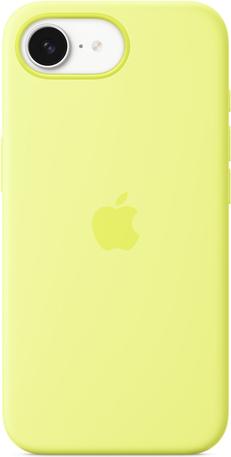 APPLE iPhone 16e Silicone Case - Neon Yellow (MGYW4ZM/A)