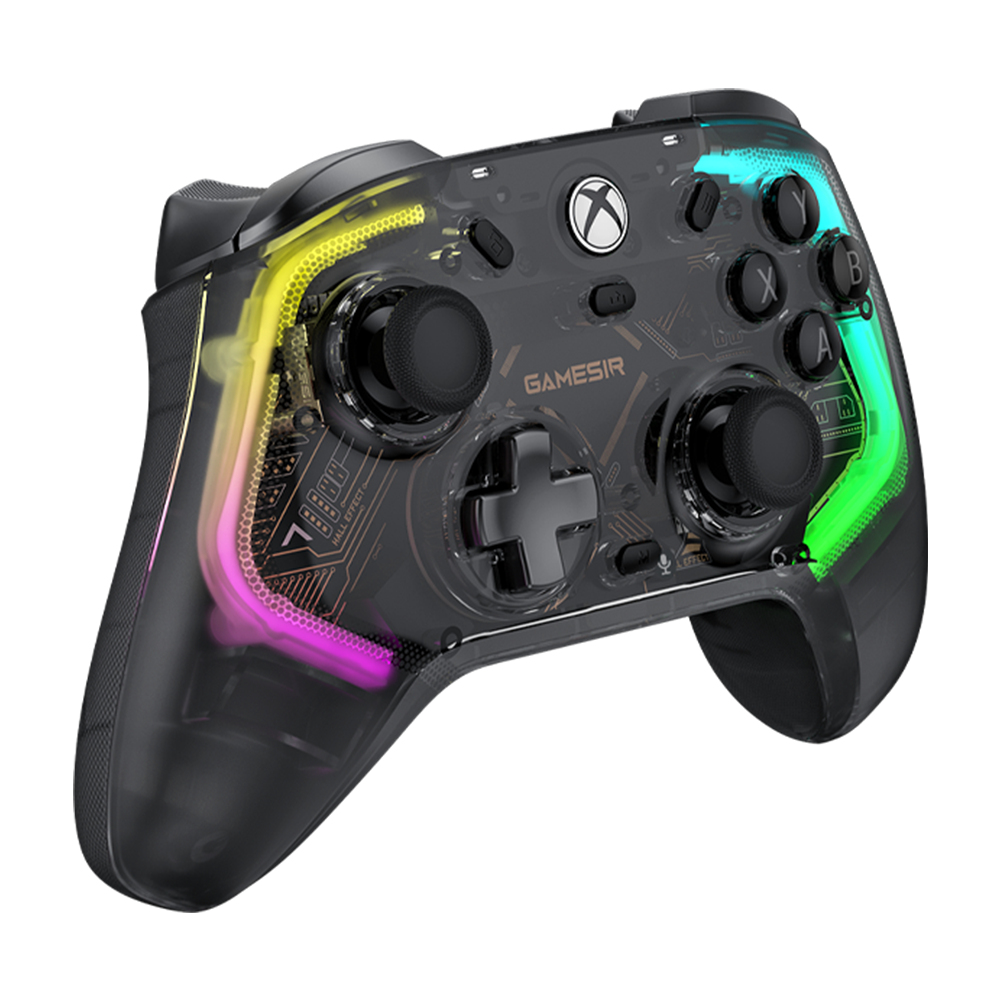 GameSir K1 Kaleid Kabelgebundener Controller RGB Schwarz, Transparent