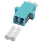 EFB-Elektronik Kupplung LC Duplex OM3 einteilig, aqua, Keramikhülse, SC Simplex Hersteller: EFB Elektronik (53357.31)