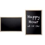 MAUL Kreidetafel mit Holzrahmen (B)900 x (H)600 mm beschrift- und trocken abwischbar, Hartfaserplatte - 1 Stück (25261 70)