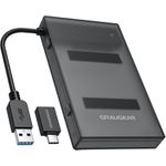 GRAUGEAR G-2603-AC Speicherlaufwerk-Docking-Station USB 3.2 Gen 1 (3.1 Gen 1) Type-A Schwarz (G-2603-AC)