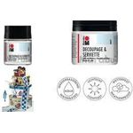 Marabu Servietten-Lack & Kleber, matt, 500 ml, Dose farbloser Mattlack und Kleber für Serviettentechnik, auf - 1 Stück (11400075843)