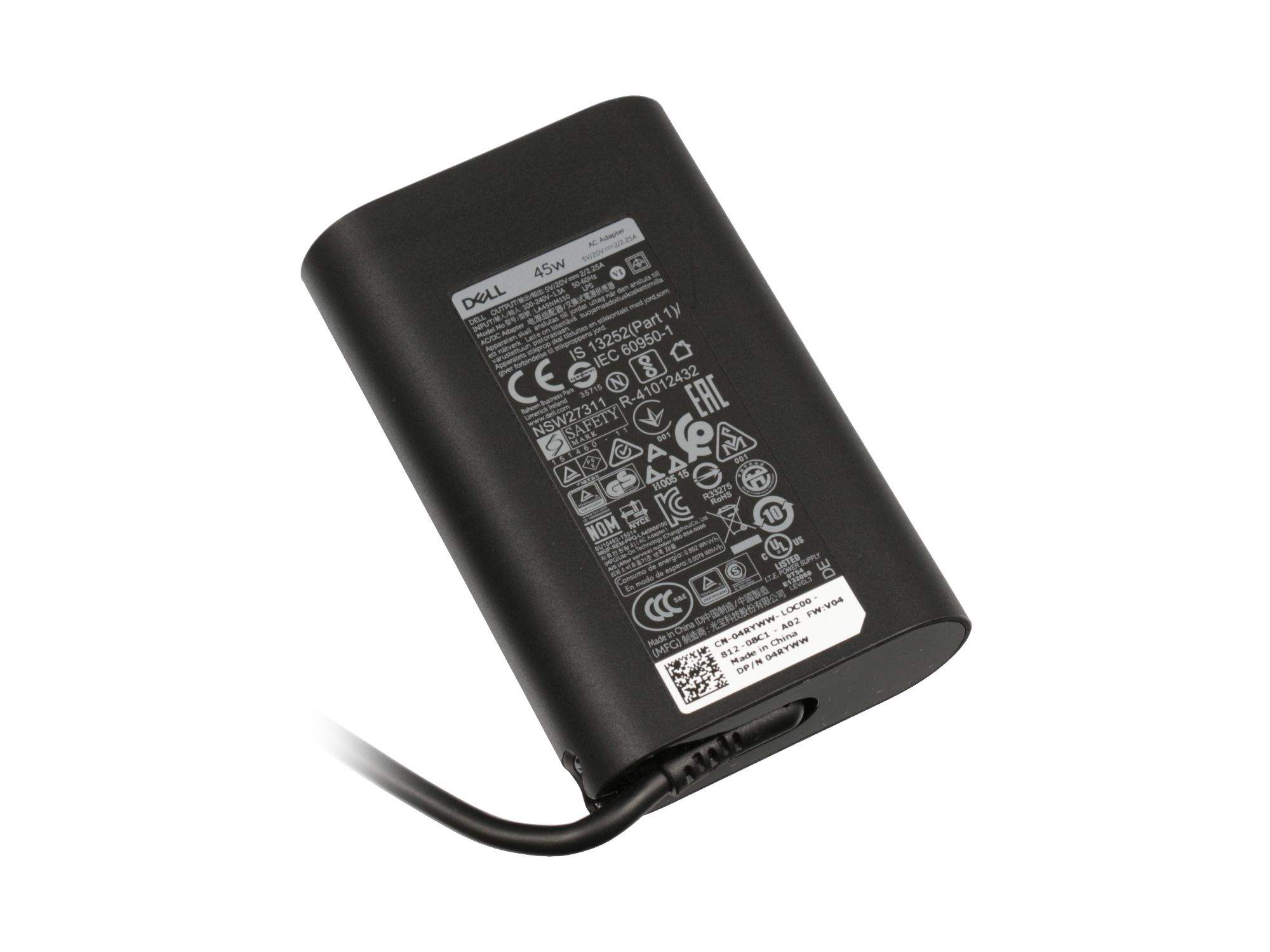 Dell Netzteil C13F5 45W USB-C Slim Form Factor