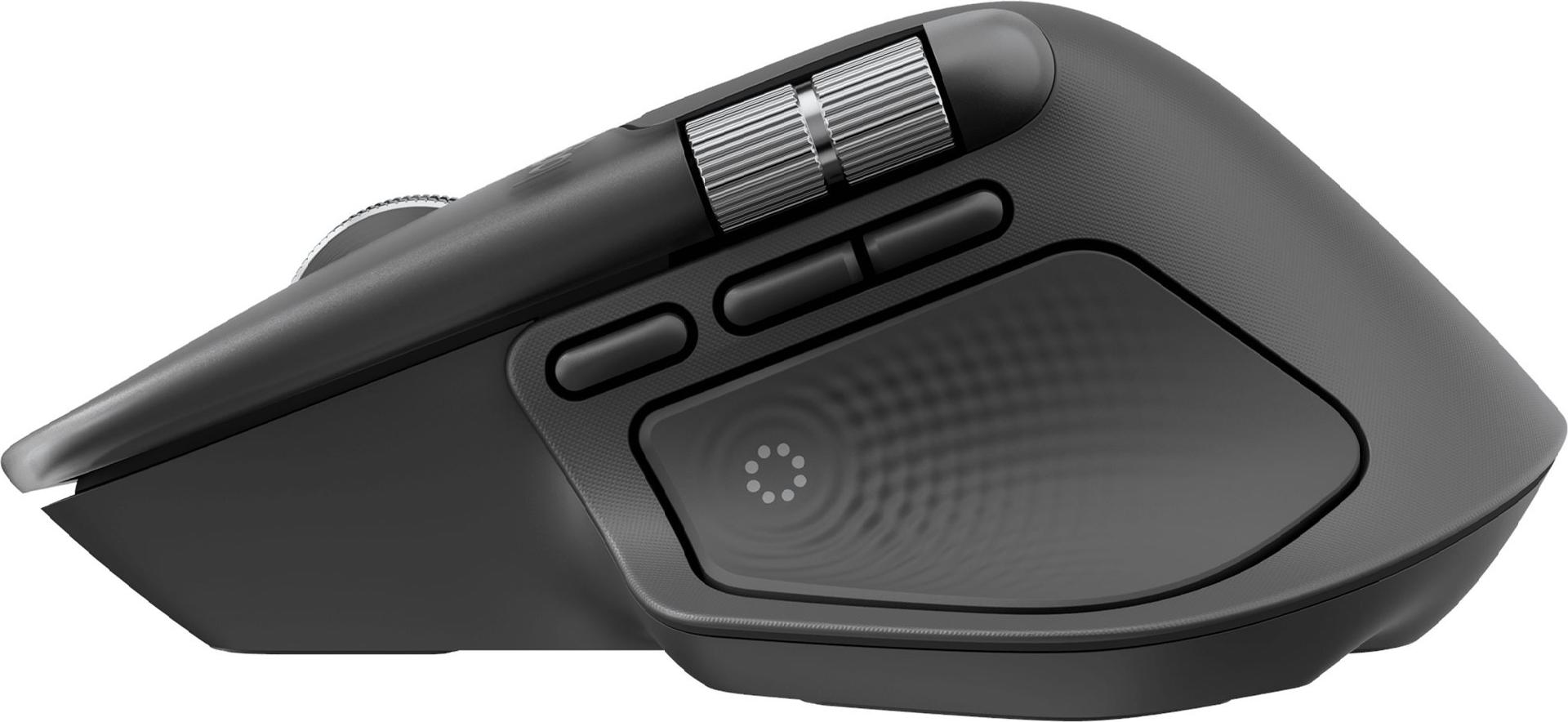 Logitech MX Master 4 Kabellose Maus 8 Tasten 8000 DPI Bluetooth 2,4 GHz Graphite
