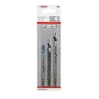 Bosch Stichsägeblatt-Set, 3-teilig, T 101 BIF, T 101 AOF 2608636429 Sägeblatt (2608636429)