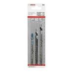 Bosch Stichsägeblatt-Set, 3-teilig, T 101 BIF, T 101 AOF 2608636429 Sägeblatt (2608636429)