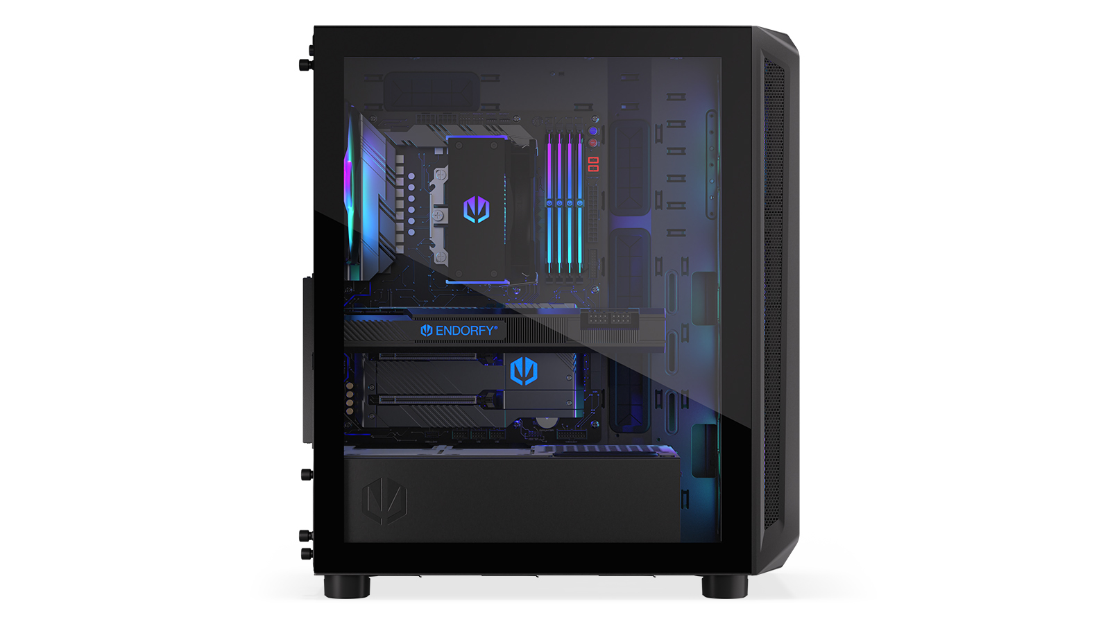 Endorfy Arx 500 ARGB Tower-Gehäuse ATX Schwarz