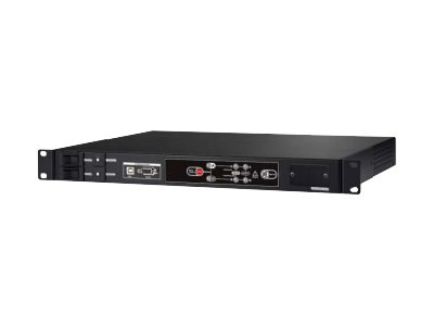 PowerWalker ATS Redundant Switch 9 Anschlüsse 220/230/240V RS-232 USB Schwarz