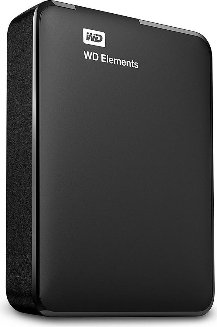 Western Digital WD Elements Portable USB-C 4 TB Externe Festplatte 2,5" USB Typ-C Graphite Black