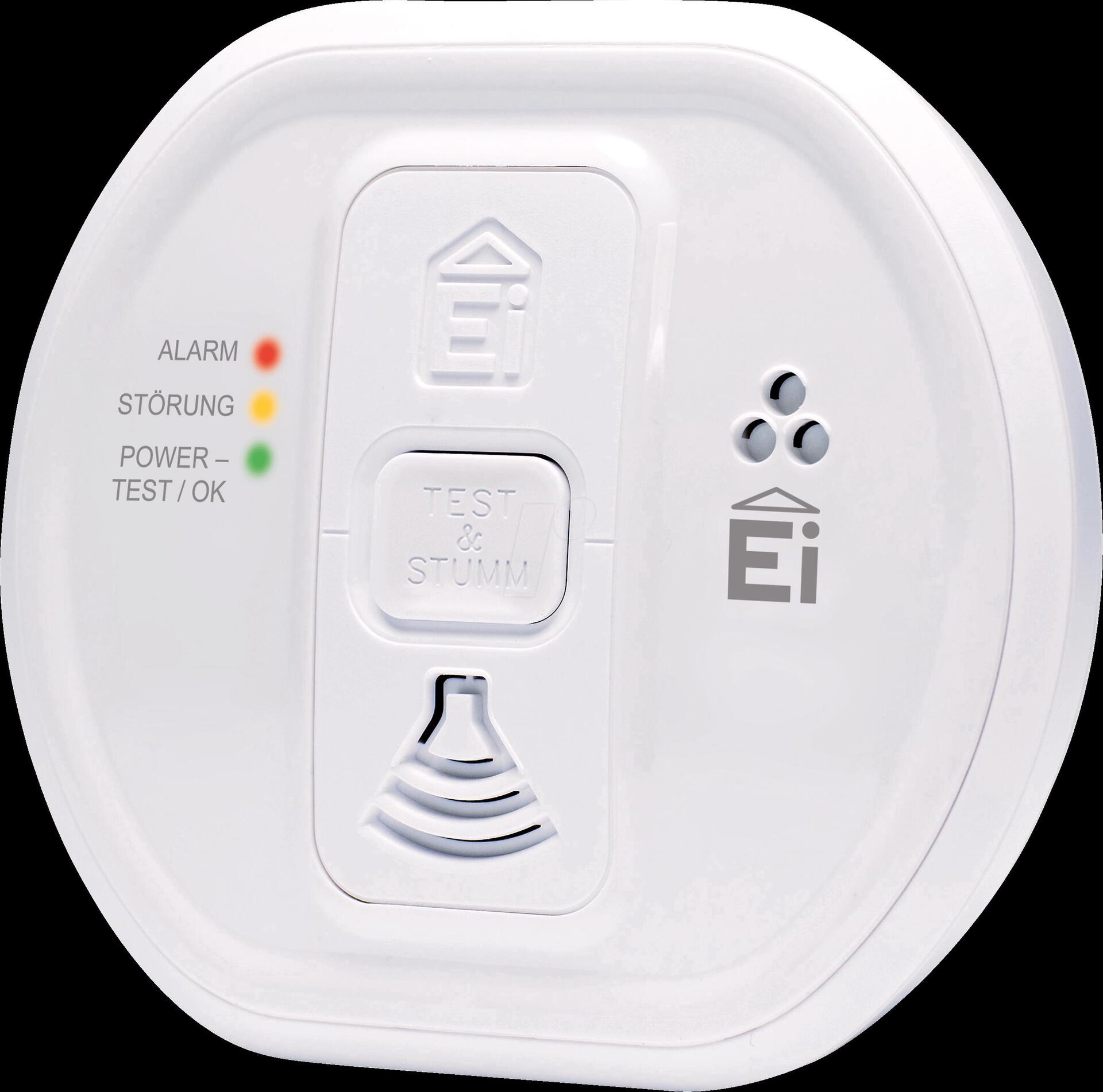 Ei Electronics CO-Melder Ei208iW H.105mm weiß 10 Jahre (EI208IW)
