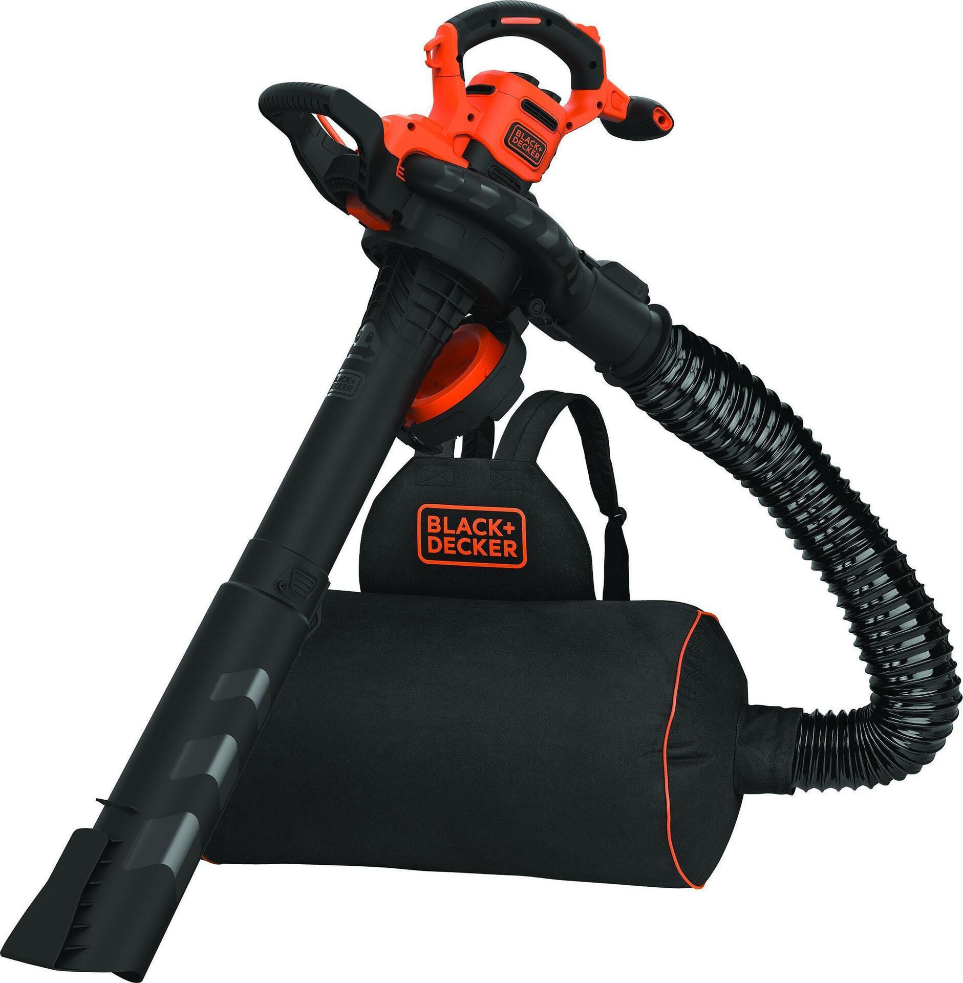 BLACK+DECKER BEBLV300-QS 3-in-1 Gartensauger 3000 W Schwarz